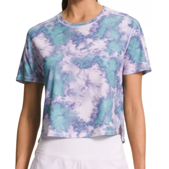The North Face Women's Dawndream Relaxed Tie-dye Boxy Fit Tee size XXL - Picture 1 of 6